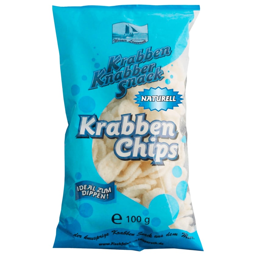 Werner Lauenroth Krabben Chips naturell 100g